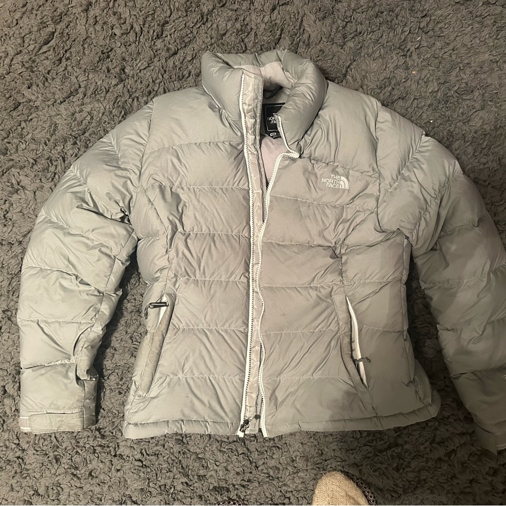 North Face 700 down count waist length puffer jacket